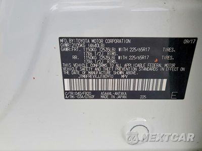 Zdjęcie 13 z 13 samochodu: 2018 TOYOTA RAV4 LE VIN:JTMBFREVXJJ180910 - miniatura