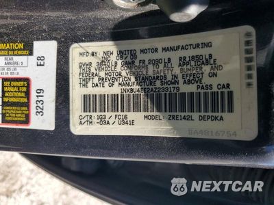 Zdjęcie 13 z 13 samochodu: 2010 TOYOTA COROLLA LE VIN:1NXBU4EE2AZ233179 - miniatura