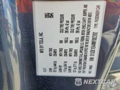Zdjęcie 12 z 12 samochodu: 2021 TESLA MODEL 3 VIN:5YJ3E1EA4MF082392 - miniatura