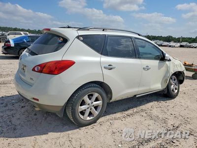 Trzecie zdjęcie samochodu z tyłu: 2009 NISSAN MURANO S VIN:JN8AZ18U29W030252 - miniatura
