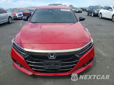 Piąte zdjęcie samochodu w środku: 2022 HONDA ACCORD SPORT VIN:1HGCV1F36NA060891 - miniatura