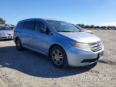 Czwarte zdjęcie samochodu z boku: 2012 HONDA ODYSSEY EXL VIN:5FNRL5H67CB125698 - miniatura