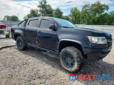 Czwarte zdjęcie samochodu z boku: 2020 CHEVROLET COLORADO ZR2 VIN:1GCGTEEN8L1144207 - miniatura