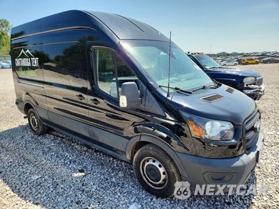 Czwarte zdjęcie samochodu z boku: 2020 FORD TRANSIT 250 DELIVERY VAN VIN:1FTBR1XG8LKA52444 - miniatura