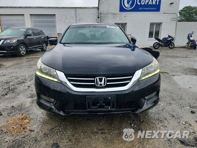 Piąte zdjęcie samochodu w środku: 2014 HONDA ACCORD EXL VIN:1HGCR3F85EA008373 - miniatura