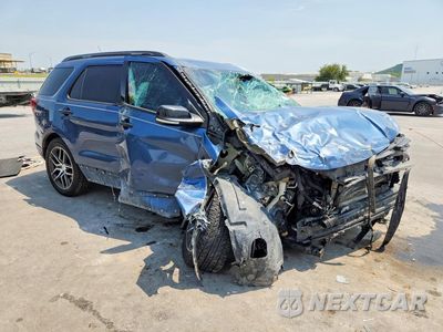 Czwarte zdjęcie samochodu z boku: 2018 FORD EXPLORER SPORT VIN:1FM5K8GT8JGB65216 - miniatura