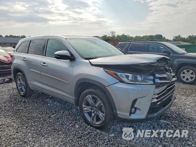 Czwarte zdjęcie samochodu z boku: 2018 TOYOTA HIGHLANDER LIMITED PLATINUM VIN:5TDYZRFH6JS242915 - miniatura