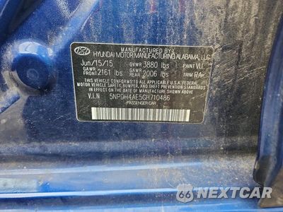 Zdjęcie 12 z 12 samochodu: 2016 HYUNDAI ELANTRA SE VIN:5NPDH4AE5GH710486 - miniatura