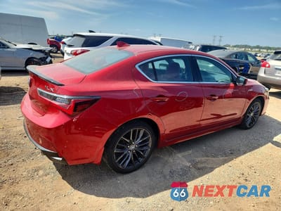 Trzecie zdjęcie samochodu z tyłu: 2020 ACURA ILX PREMIUM A-SPEC VIN:19UDE2F87LA001996 - miniatura