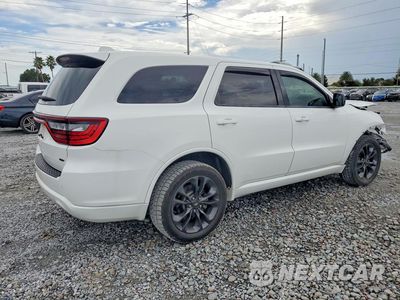 Trzecie zdjęcie samochodu z tyłu: 2021 DODGE DURANGO GT VIN:1C4RDJDG9MC718336 - miniatura