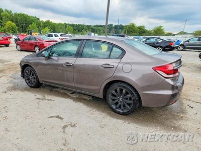 Drugie zdjęcie samochodu z przodu: 2015 HONDA CIVIC EXL VIN:2HGFB2F92FH508708 - miniatura