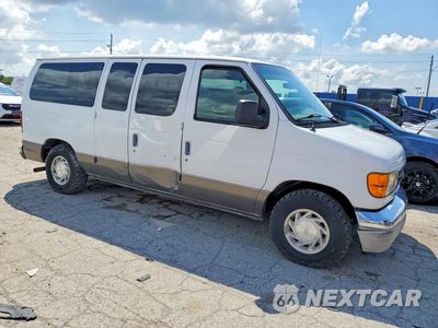 Czwarte zdjęcie samochodu z boku: 2003 FORD ECONOLINE E150 WAGON VIN:1FMRE11L43HB32168 - miniatura