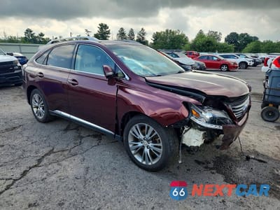 Czwarte zdjęcie samochodu z boku: 2014 LEXUS RX 450H VIN:JTJBC1BA7E2457425 - miniatura