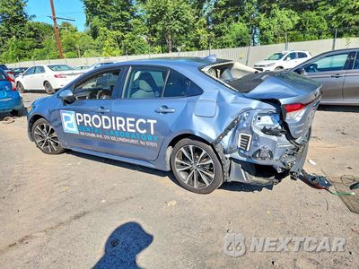Drugie zdjęcie samochodu z przodu: 2020 TOYOTA COROLLA LE VIN:JTDHPRAE1LJ031768 - miniatura