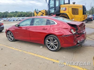 Drugie zdjęcie samochodu z przodu: 2021 CHEVROLET MALIBU LT VIN:1G1ZD5ST8MF084810 - miniatura
