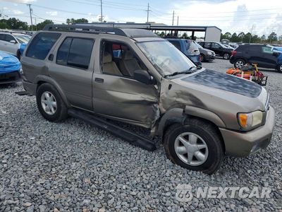Czwarte zdjęcie samochodu z boku: 2002 NISSAN PATHFINDER SE VIN:JN8DR09X82W653638 - miniatura