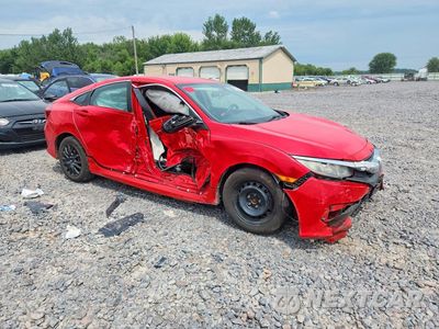 Czwarte zdjęcie samochodu z boku: 2016 HONDA CIVIC LX VIN:2HGFC2F57GH521093 - miniatura