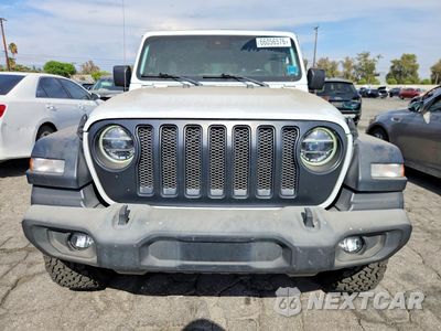 Piąte zdjęcie samochodu w środku: 2020 JEEP WRANGLER UNLIMITED SPORT VIN:1C4HJXDG5LW293640 - miniatura