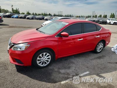 2019 NISSAN SENTRA SV 3N1AB7AP5KL604249 - główne zdjęcie licytacji z USA - miniatura