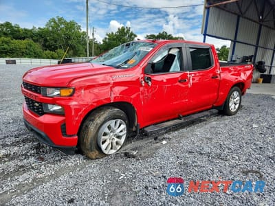 2022 CHEVROLET SILVERADO LTD K1500 CUSTOM 3GCPYBEK4NG172998 - główne zdjęcie licytacji z USA - miniatura