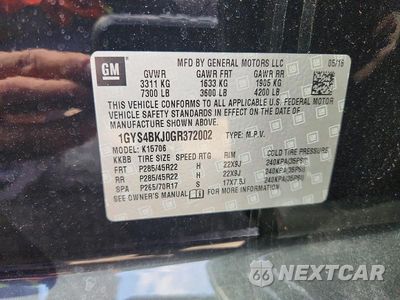 Zdjęcie 13 z 13 samochodu: 2016 CADILLAC ESCALADE LUXURY VIN:1GYS4BKJ0GR372002 - miniatura