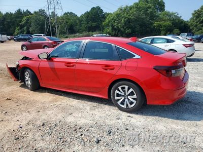 Drugie zdjęcie samochodu z przodu: 2025 HONDA CIVIC LX VIN:2HGFE2F28SH581182 - miniatura