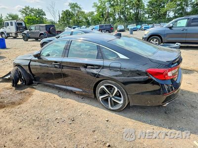 Drugie zdjęcie samochodu z przodu: 2022 HONDA ACCORD SPORT VIN:1HGCV1F35NA100054 - miniatura