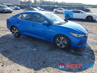 Czwarte zdjęcie samochodu z boku: 2022 NISSAN SENTRA SV VIN:3N1AB8CVXNY228429 - miniatura