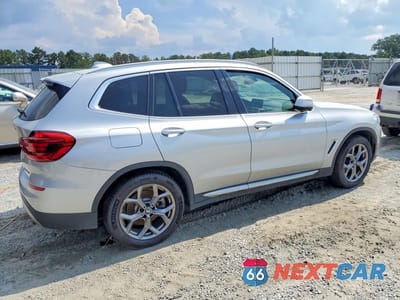 Trzecie zdjęcie samochodu z tyłu: 2020 BMW X3 SDRIVE30I VIN:5UXTY3C08L9C92422 - miniatura