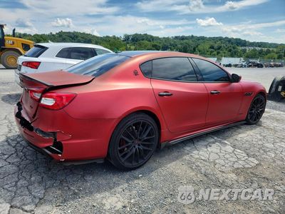 Trzecie zdjęcie samochodu z tyłu: 2017 MASERATI QUATTROPORTE S VIN:ZAM56RPS0H1235533 - miniatura
