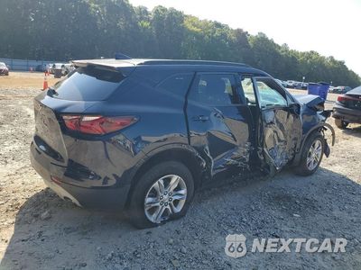 Trzecie zdjęcie samochodu z tyłu: 2021 CHEVROLET BLAZER 1LT VIN:3GNKBBRA9MS508015 - miniatura