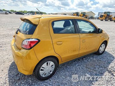 Trzecie zdjęcie samochodu z tyłu: 2021 MITSUBISHI MIRAGE ES VIN:ML32AUHJ0MH006725 - miniatura
