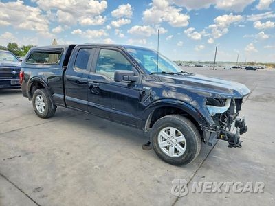 Czwarte zdjęcie samochodu z boku: 2024 FORD F150 XL VIN:1FTEX1LP2RKE29240 - miniatura