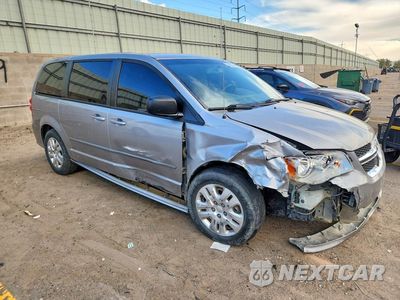 Czwarte zdjęcie samochodu z boku: 2017 DODGE GRAND CARAVAN SE VIN:2C4RDGBG4HR772923 - miniatura