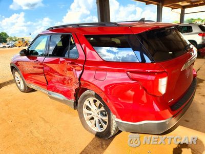 Drugie zdjęcie samochodu z przodu: 2021 FORD EXPLORER XLT VIN:1FMSK7DH6MGC10476 - miniatura