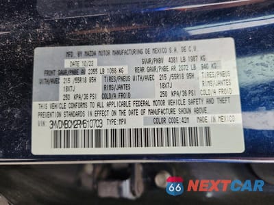 Zdjęcie 14 z 14 samochodu: 2024 MAZDA CX-30 PREFERRED VIN:3MVDMBCM2RM610703 - miniatura