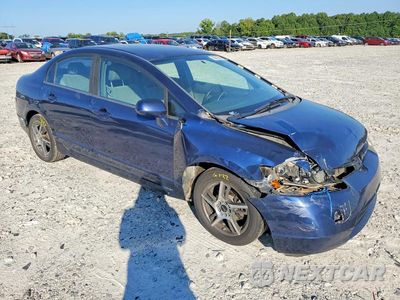 Czwarte zdjęcie samochodu z boku: 2008 HONDA CIVIC LX VIN:1HGFA16518L015862 - miniatura