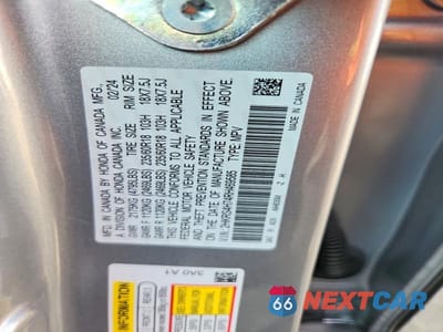 Zdjęcie 13 z 13 samochodu: 2024 HONDA CR-V EXL VIN:2HKRS4H74RH469585 - miniatura