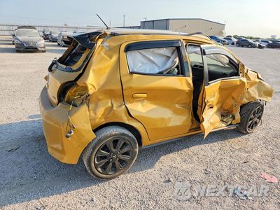 Trzecie zdjęcie samochodu z tyłu: 2022 MITSUBISHI MIRAGE SE VIN:ML32AWHJ6NH001283 - miniatura