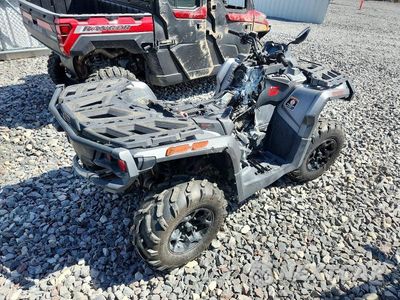 Czwarte zdjęcie samochodu z boku: 2015 CAN-AM OUTLANDER ATV VIN:3JBLPAJ29FJ002919 - miniatura