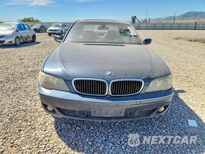 Piąte zdjęcie samochodu w środku: 2007 BMW 750 I VIN:WBAHL835X7DT09989 - miniatura