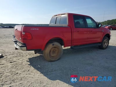 Trzecie zdjęcie samochodu z tyłu: 2001 FORD F150 SUPERCREW VIN:1FTRW08W81KE65825 - miniatura