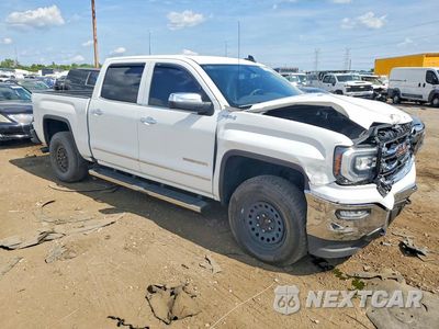 Czwarte zdjęcie samochodu z boku: 2016 GMC SIERRA K1500 SLT VIN:3GTU2NEC2GG263933 - miniatura