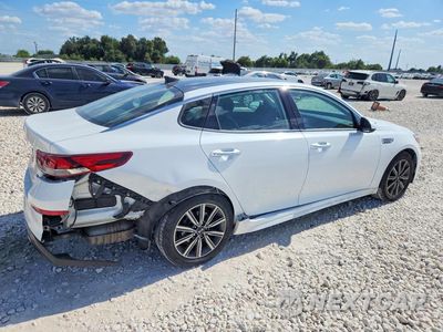 Trzecie zdjęcie samochodu z tyłu: 2019 KIA OPTIMA EX VIN:5XXGU4L12KG330691 - miniatura