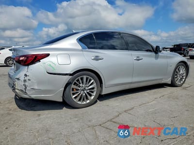 Trzecie zdjęcie samochodu z tyłu: 2020 INFINITI Q50 3.0T LUXE VIN:JN1EV7AP3LM203282 - miniatura