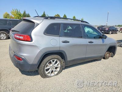 Trzecie zdjęcie samochodu z tyłu: 2016 JEEP CHEROKEE SPORT VIN:1C4PJLAB8GW303595 - miniatura