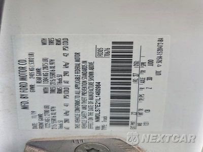 Zdjęcie 12 z 12 samochodu: 2020 FORD TRANSIT CONNECT XL VIN:NM0LS7E21L1460984 - miniatura