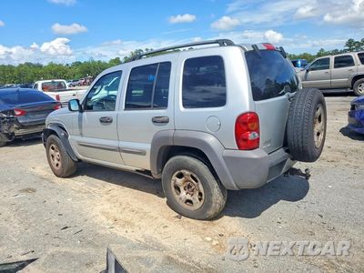 Drugie zdjęcie samochodu z przodu: 2004 JEEP LIBERTY SPORT VIN:1J4GL48K74W206545 - miniatura