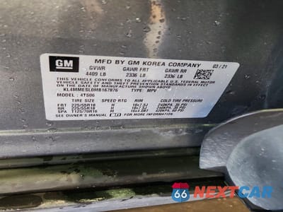 Zdjęcie 13 z 13 samochodu: 2021 BUICK ENCORE GX SELECT VIN:KL4MMESL0MB167876 - miniatura