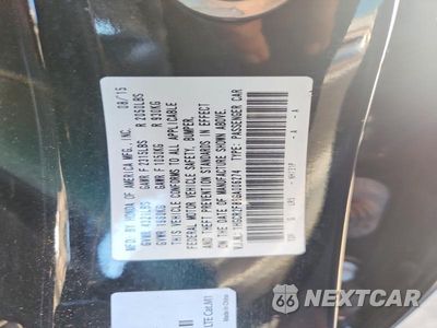 Zdjęcie 12 z 12 samochodu: 2016 HONDA ACCORD EXL VIN:1HGCR2F88GA006274 - miniatura